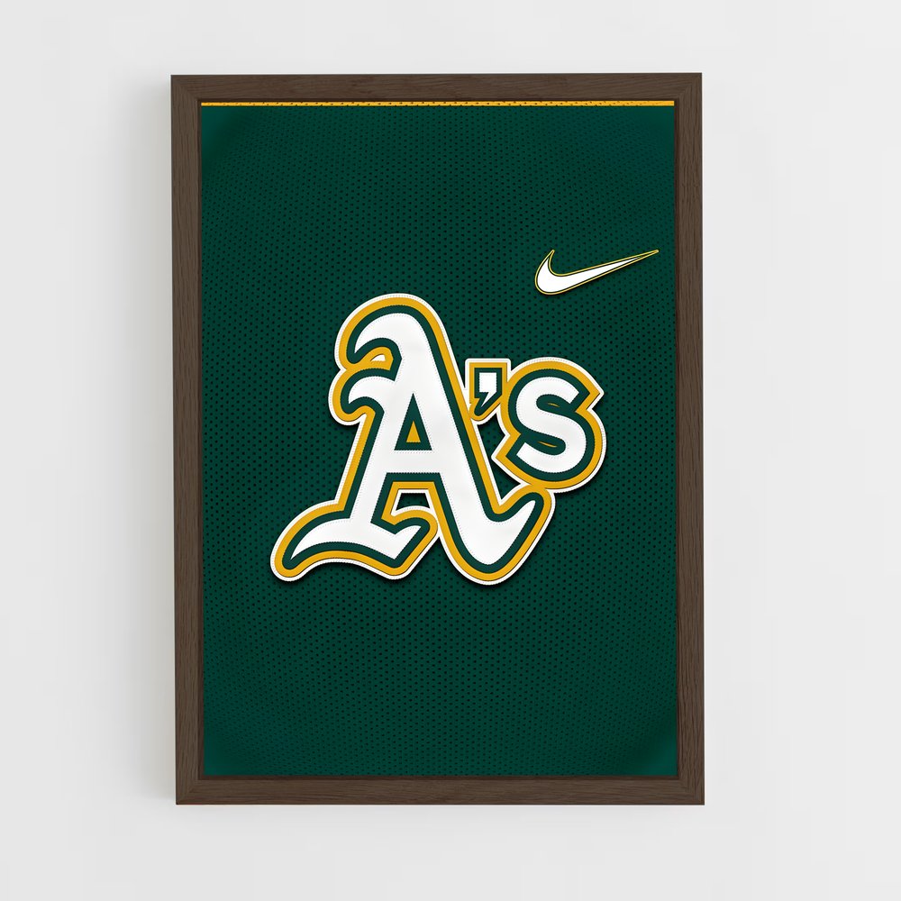 Poster A's Pride – affiche Baseball (vue 5)